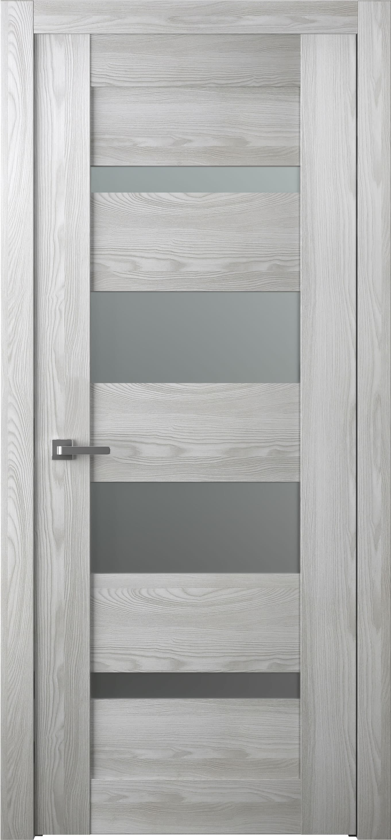 AVON 07-01 VETRO RIBEIRA ASH SWING BELLDINNI MODERN INTERIOR DOOR - 1