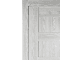 AVON 07 3R RIBEIRA ASH DOUBLE BARN BELLDINNI MODERN INTERIOR DOOR - 3