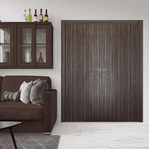 PALLADIO GRAY OAK BYPASS DOORS BELLDINNI MODERN INTERIOR DOOR - 2