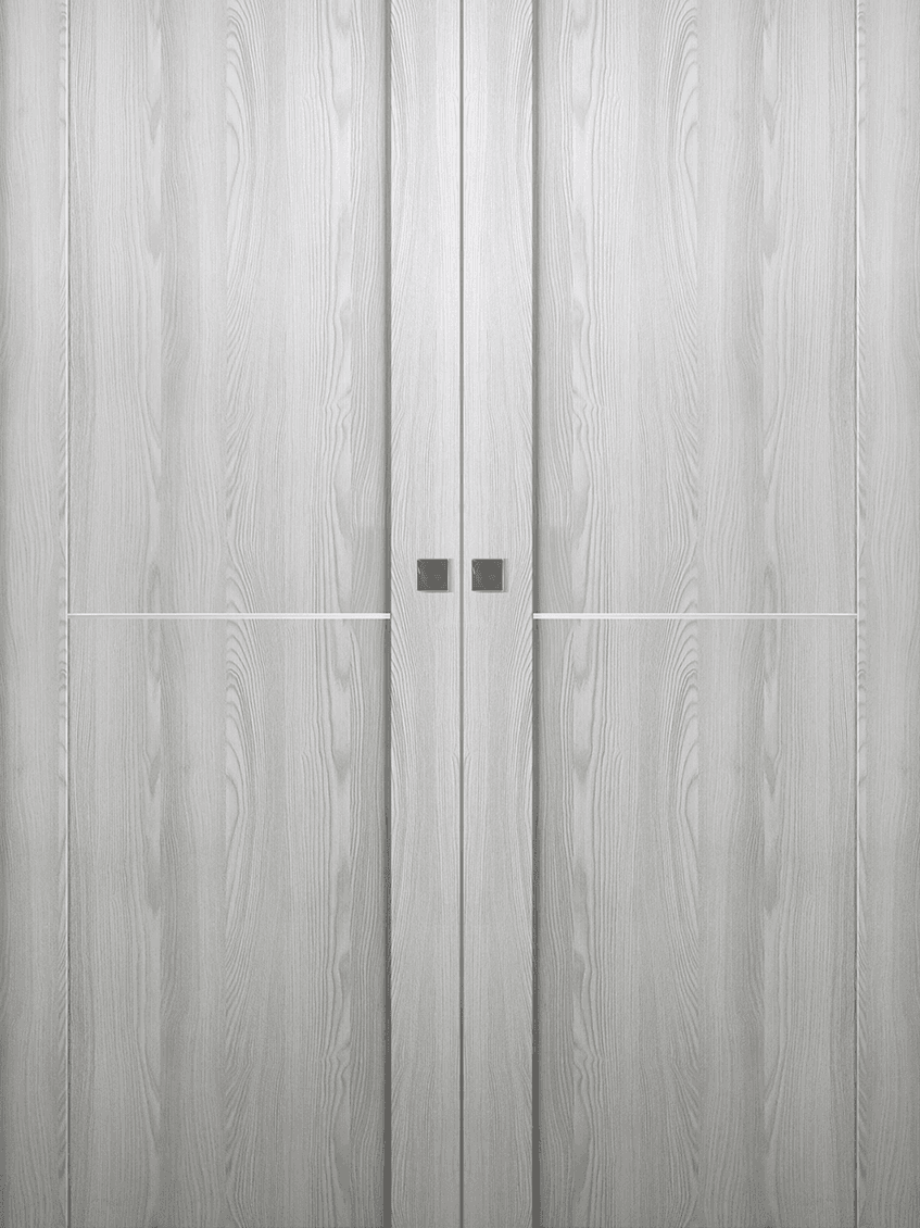 AVON 01 1H RIBEIRA ASH DOUBLE MAGIC BELLDINNI MODERN INTERIOR DOOR - 1