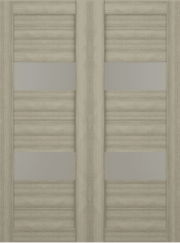 VITA VETRO SHAMBOR DOUBLE BI-FOLD BELLDINNI MODERN INTERIOR DOOR - 2