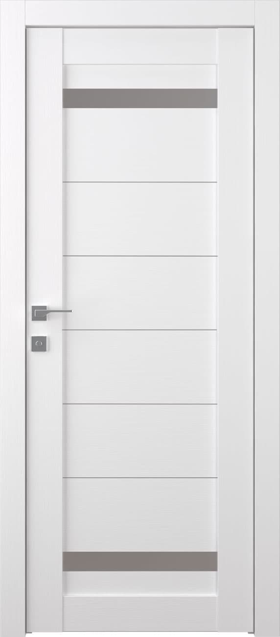 PERLA VETRO BIANCO NOBLE SWING BELLDINNI MODERN INTERIOR DOOR - 1