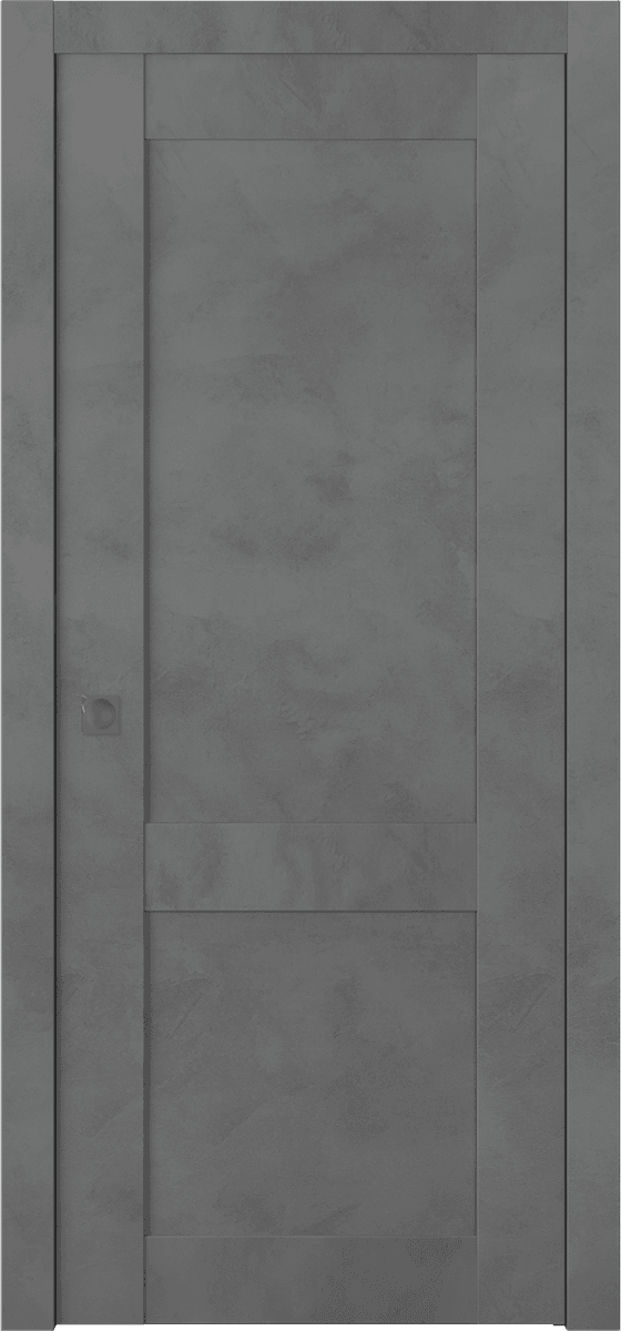 AVON 07 R DARK URBAN POCKET BELLDINNI MODERN INTERIOR DOOR - 1
