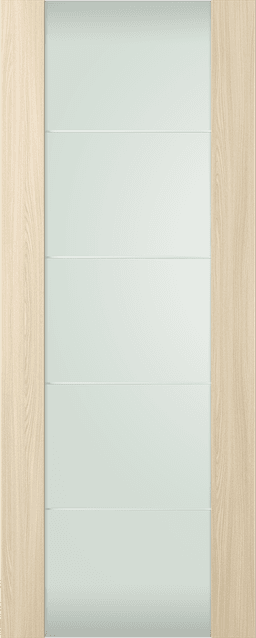 AVON 202 4H VETRO LOIRE ASH SWING DOORS BELLDINNI MODERN INTERIOR DOOR - 2