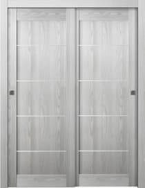 AVON 07 4H RIBEIRA ASH BYPASS BELLDINNI MODERN INTERIOR DOOR - 1
