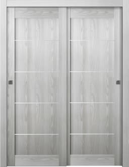 AVON 07 4H RIBEIRA ASH BYPASS BELLDINNI MODERN INTERIOR DOOR - 1