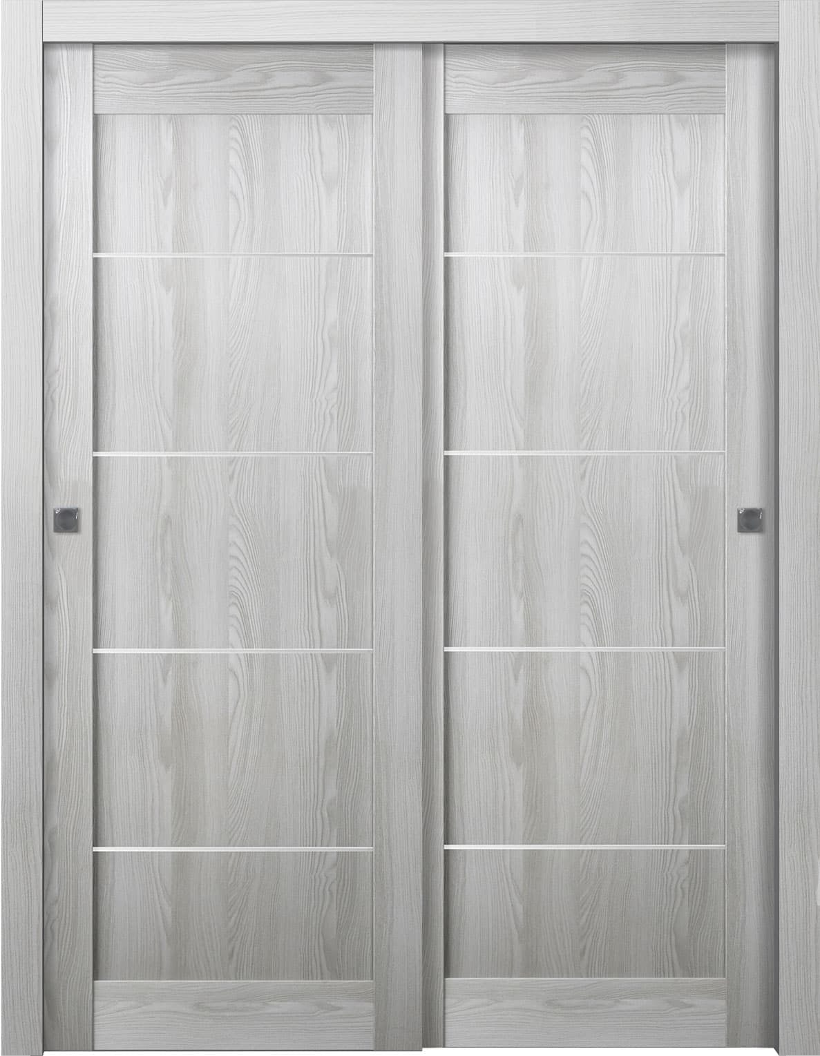 AVON 07 4H RIBEIRA ASH BYPASS BELLDINNI MODERN INTERIOR DOOR - 1