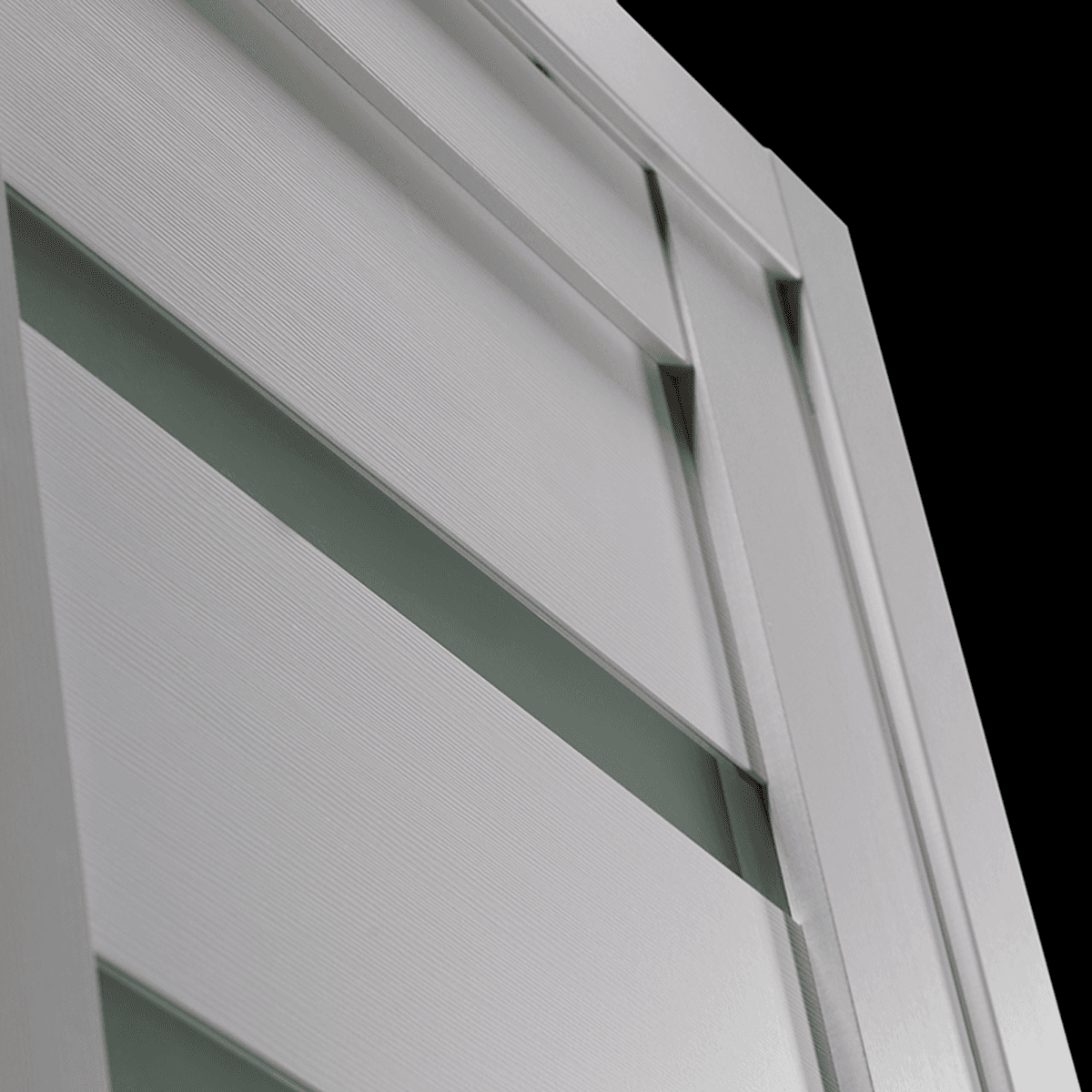 LEORA VETRO BIANCO NOBLE DOUBLE BI-FOLD BELLDINNI MODERN INTERIOR DOOR - 5