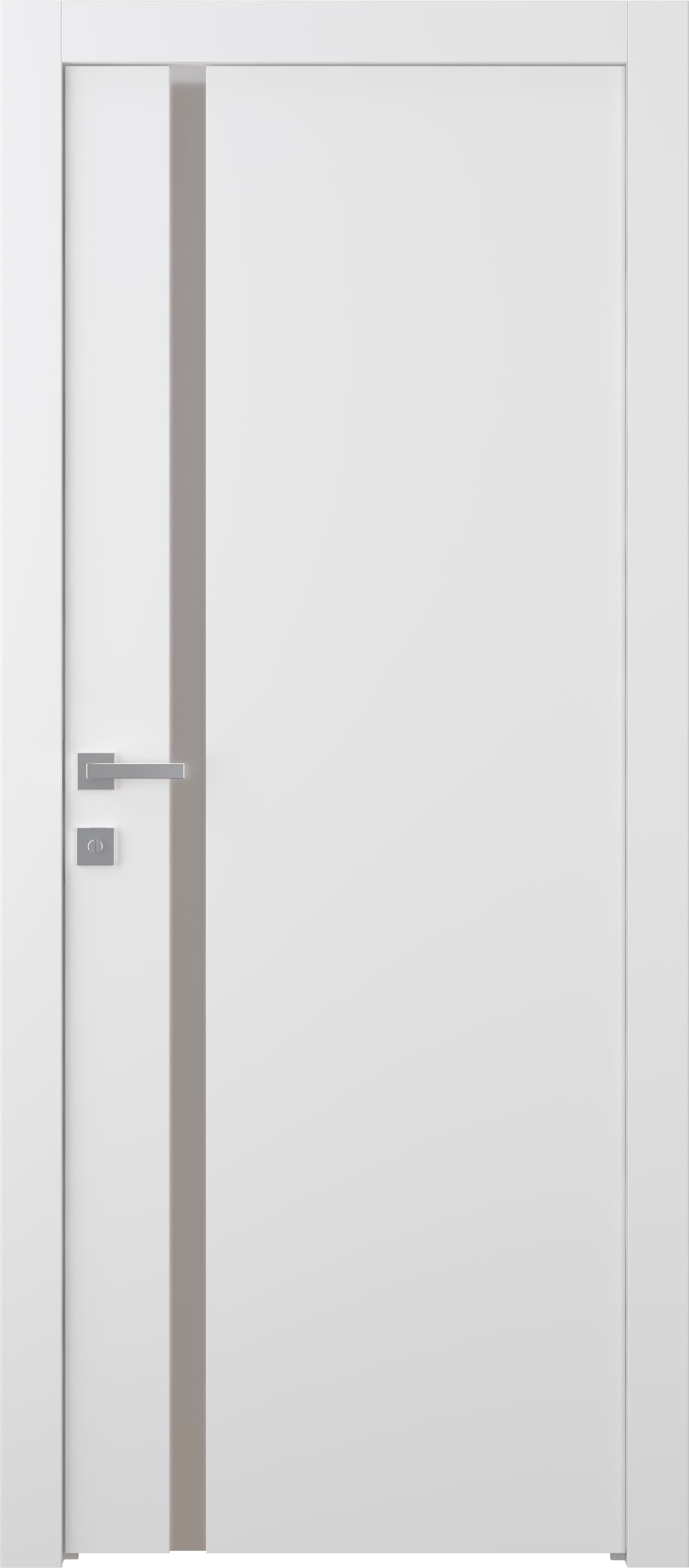 SMART PRO 208 VETRO POLAR WHITE SWING BELLDINNI MODERN INTERIOR DOOR