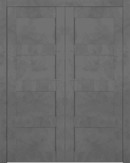 AVON 07 3R DARK URBAN DOUBLE BELLDINNI MODERN INTERIOR DOOR - 1