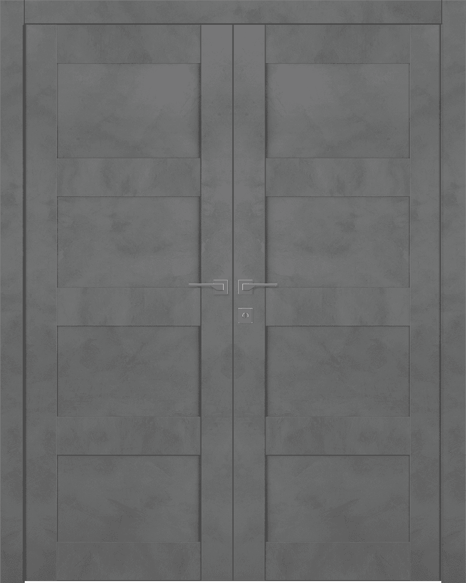 AVON 07 3R DARK URBAN DOUBLE BELLDINNI MODERN INTERIOR DOOR - 1