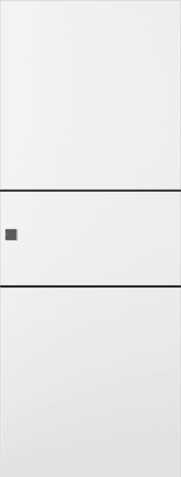 SMART PRO 2H BLACK POLAR WHITE DOUBLE MAGIC DOORS BELLDINNI MODERN INTERIOR DOOR - 1