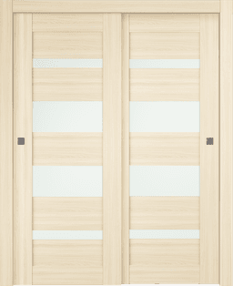 AVON 07-01 VETRO LOIRE ASH BYPASS DOORS BELLDINNI MODERN INTERIOR DOOR - 1