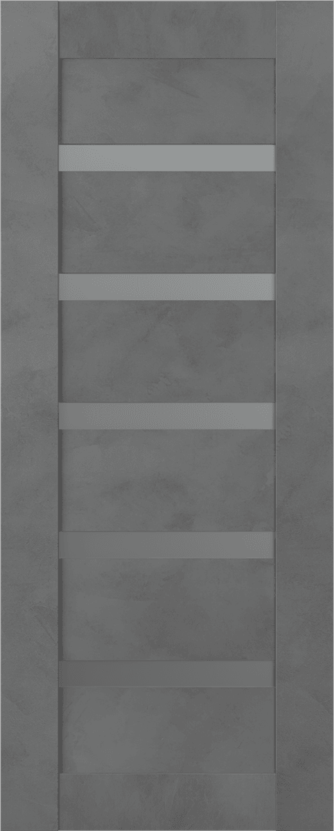 AVON 07-04 VETRO DARK URBAN BARN BELLDINNI MODERN INTERIOR DOOR - 2