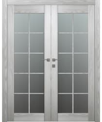 AVON 10 LITE VETRO RIBEIRA ASH CLOSET BELLDINNI MODERN INTERIOR DOOR - 1