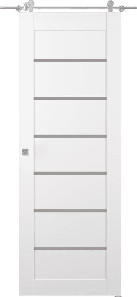 ALBA SNOW WHITE BARN BELLDINNI MODERN INTERIOR DOOR