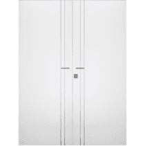 SMART PRO 2V POLAR WHITE DOUBLE MAGIC BELLDINNI MODERN INTERIOR DOOR - 2