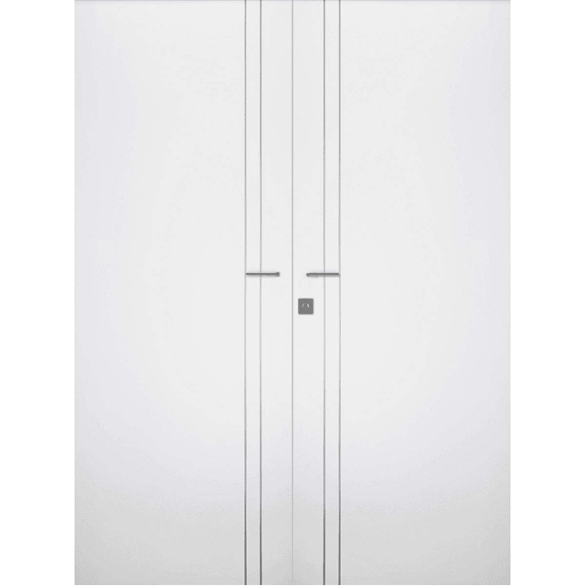 SMART PRO 2V POLAR WHITE DOUBLE MAGIC BELLDINNI MODERN INTERIOR DOOR - 2