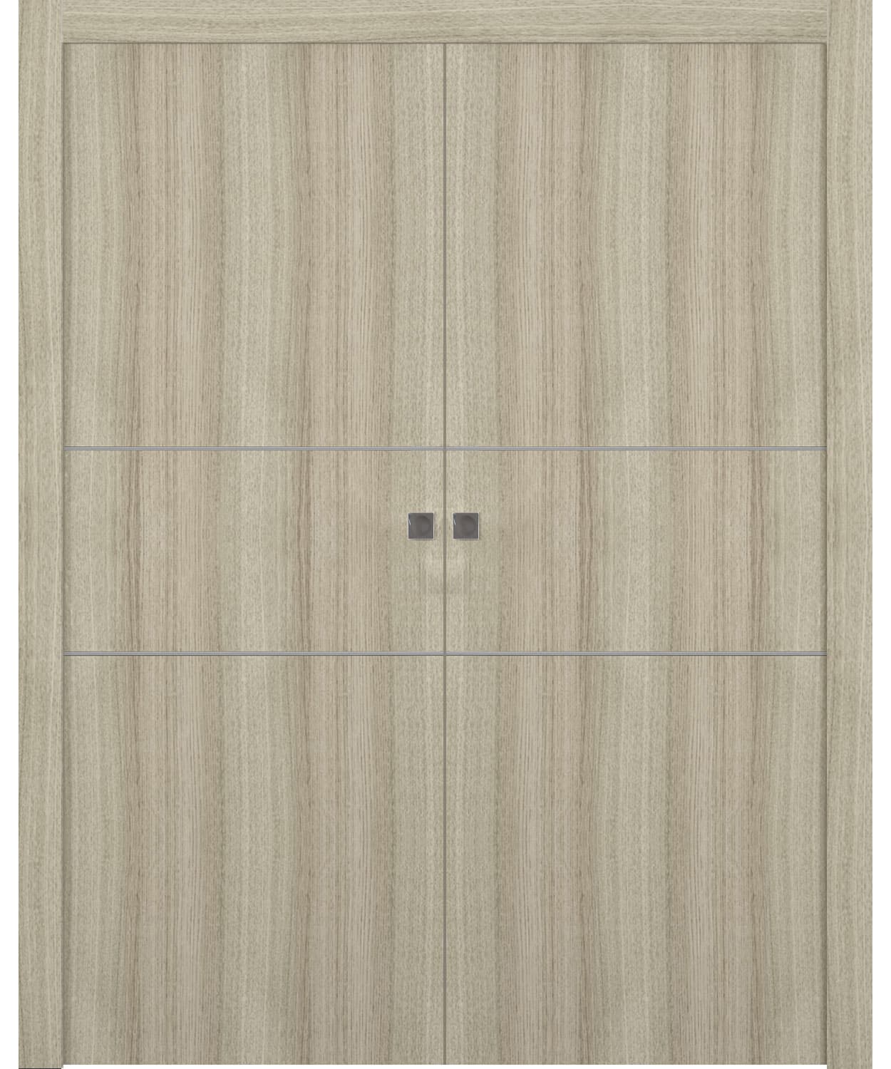 OPTIMA 2H SHAMBOR DOUBLE POCKET BELLDINNI MODERN INTERIOR DOOR - 1