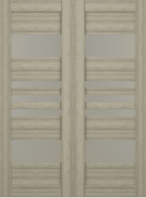 LETI VETRO SHAMBOR DOUBLE BI-FOLD BELLDINNI MODERN INTERIOR DOOR - 2