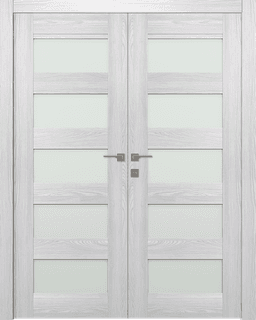 AVON 07-07 VETRO RIBEIRA ASH DOUBLE DOORS BELLDINNI MODERN INTERIOR DOOR - 1