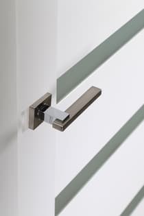 LEORA VETRO BIANCO NOBLE DOUBLE POCKET BELLDINNI MODERN INTERIOR DOOR - 6