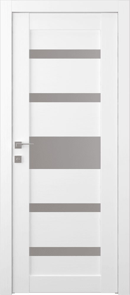 GINA VETRO BIANCO NOBLE SWING DOORS BELLDINNI MODERN INTERIOR DOOR