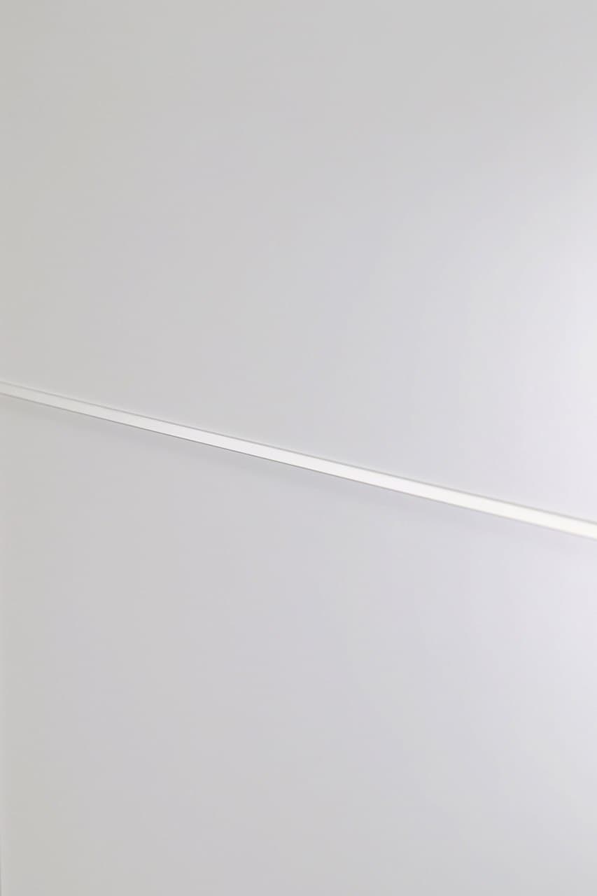 VITA VETRO SNOW WHITE INVISIBLE METAL FRAME BELLDINNI MODERN INTERIOR DOOR - 7