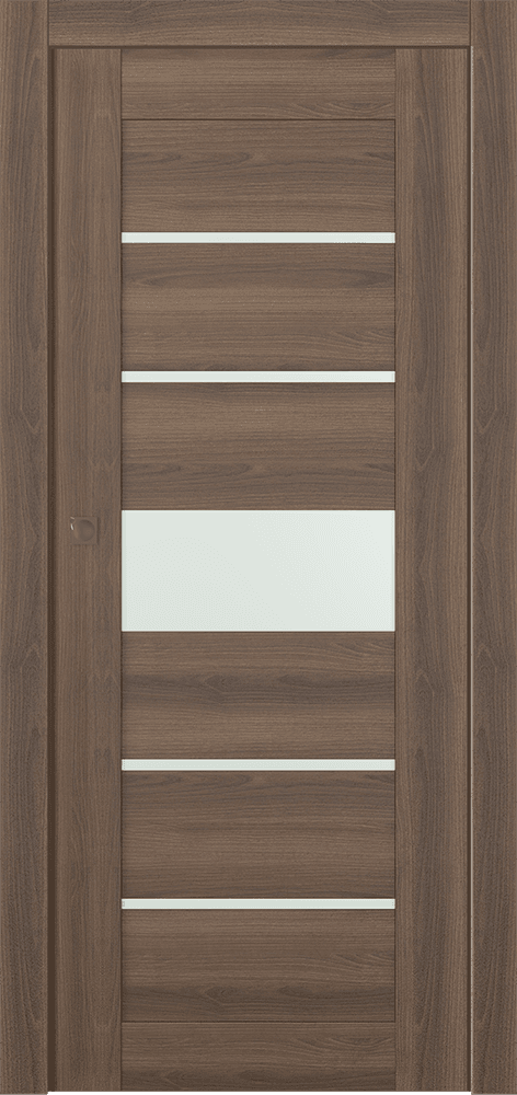 AVON 07-06 VETRO PECAN NUTWOOD POCKET DOORS BELLDINNI MODERN INTERIOR DOOR - 1