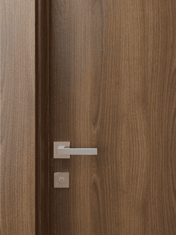 OPTIMA 4H PECAN NUTWOOD BYPASS DOORS BELLDINNI MODERN INTERIOR DOOR - 4