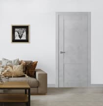 AVON 07 R LIGHT URBAN POCKET BELLDINNI MODERN INTERIOR DOOR - 2