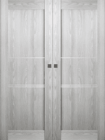 AVON 07 3H RIBEIRA ASH DOUBLE MAGIC BELLDINNI MODERN INTERIOR DOOR - 1