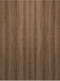 OPTIMA PECAN NUTWOOD DOUBLE BARN DOORS BELLDINNI MODERN INTERIOR DOOR - 2