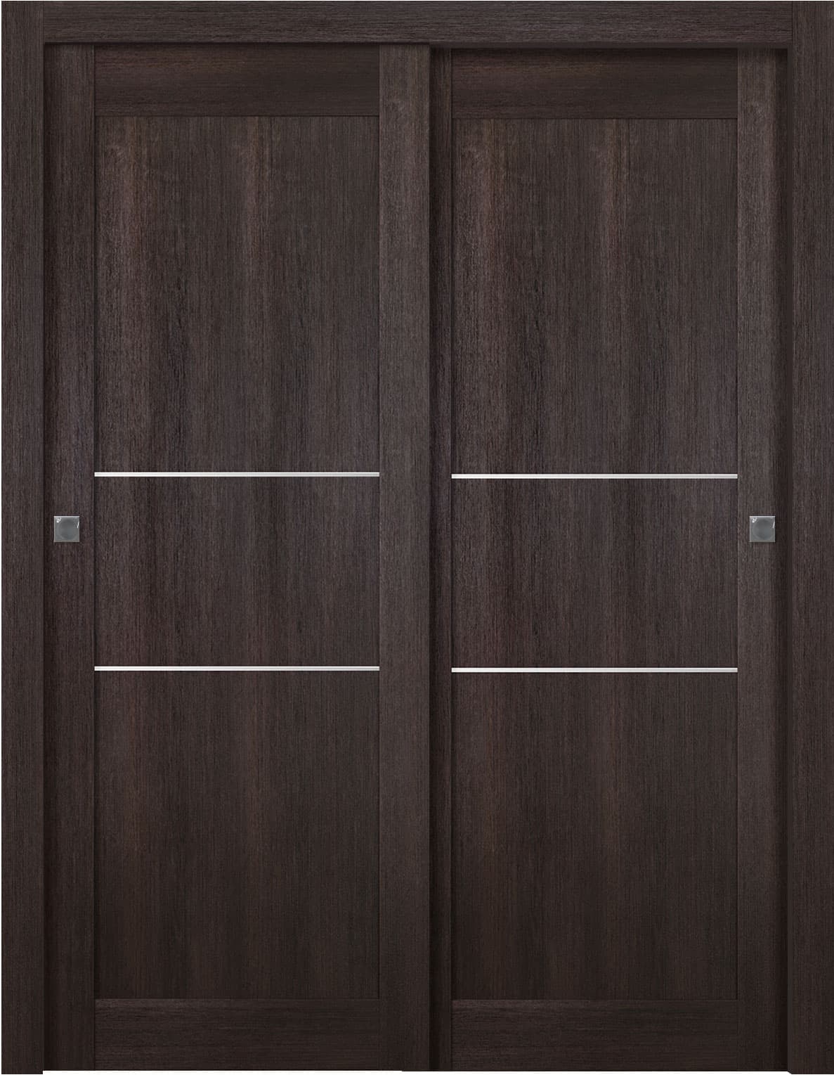 AVON 07 2H VERALINGA OAK BYPASS BELLDINNI MODERN INTERIOR DOOR - 1