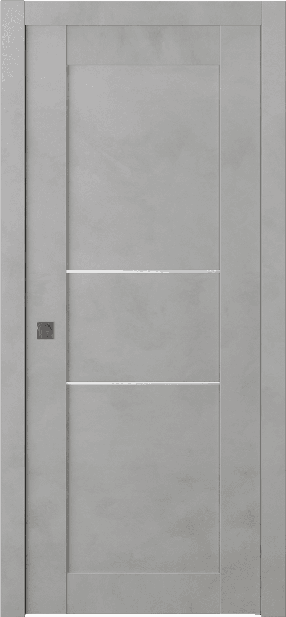 AVON 07 2H LIGHT URBAN POCKET BELLDINNI MODERN INTERIOR DOOR - 1