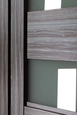 DELLA VETRO GRAY OAK POCKET BELLDINNI MODERN INTERIOR DOOR - 7