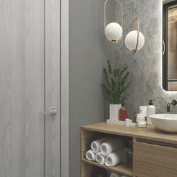 AVON 07 RIBEIRA ASH DOUBLE BELLDINNI MODERN INTERIOR DOOR - 10