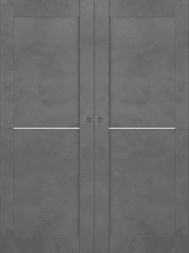 AVON 07 1H DARK URBAN DOUBLE MAGIC BELLDINNI MODERN INTERIOR DOOR - 1
