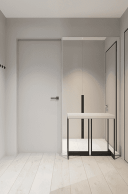 OPTIMA SNOW WHITE INVISIBLE METAL FRAME BELLDINNI MODERN INTERIOR DOOR - 4