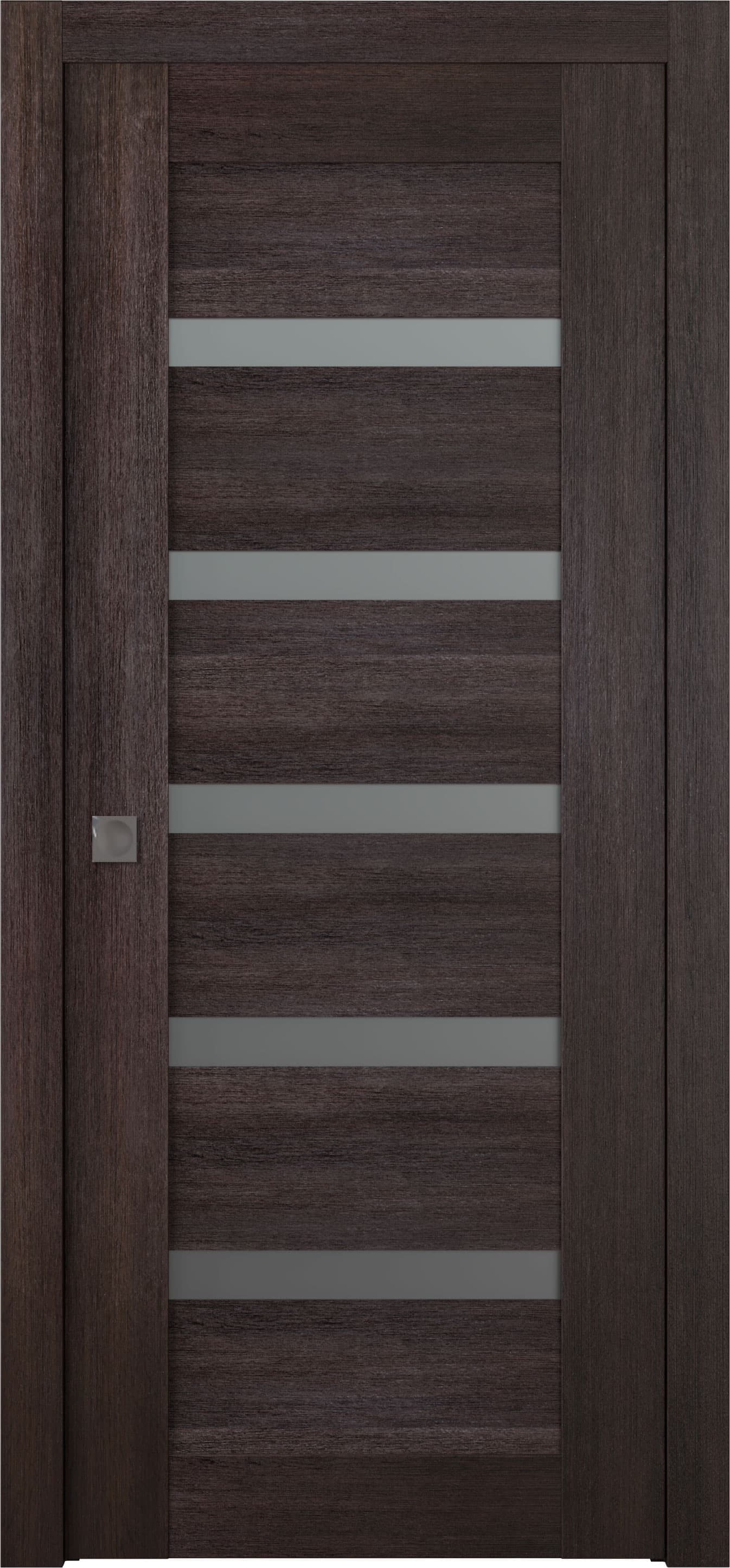 AVON 07-04 VETRO VERALINGA OAK POCKET BELLDINNI MODERN INTERIOR DOOR - 1