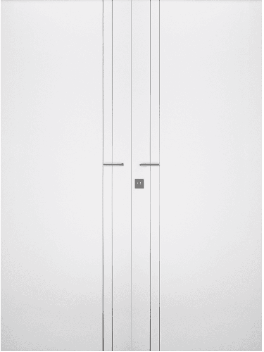 SMART PRO 2V POLAR WHITE DOUBLE BARN BELLDINNI MODERN INTERIOR DOOR - 3