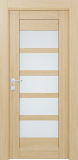 AVON 07-07 VETRO LOIRE ASH SWING DOORS BELLDINNI MODERN INTERIOR DOOR - 1