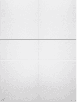 SMART PRO 2H POLAR WHITE DOUBLE MAGIC BELLDINNI MODERN INTERIOR DOOR - 2