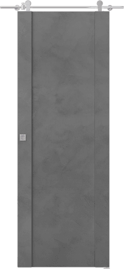 AVON 01 DARK URBAN DOUBLE BARN BELLDINNI MODERN INTERIOR DOOR - 1