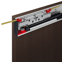 OPTIMA 2V VERALINGA OAK DOUBLE MAGIC BELLDINNI MODERN INTERIOR DOOR - 2