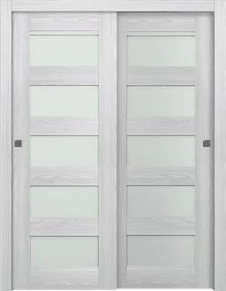 AVON 07-07 VETRO RIBEIRA ASH BYPASS DOORS BELLDINNI MODERN INTERIOR DOOR - 1