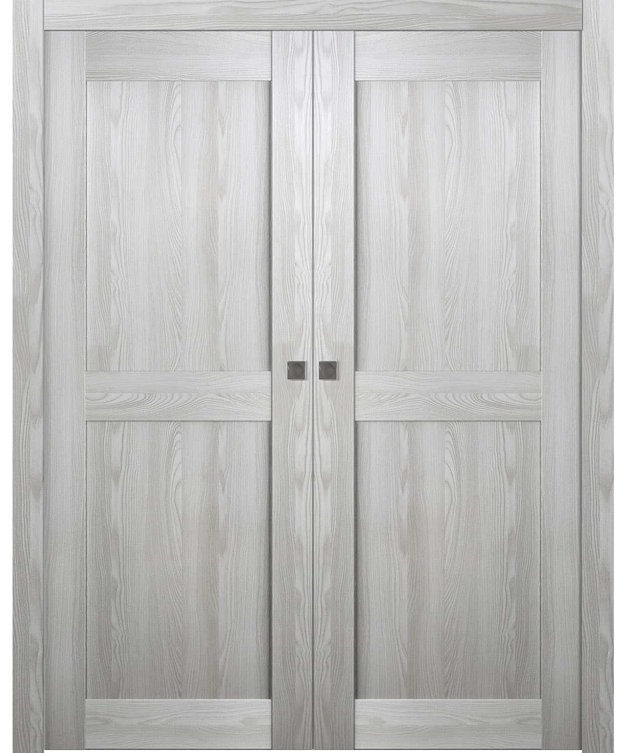 AVON 07 RN RIBEIRA ASH DOUBLE POCKET BELLDINNI MODERN INTERIOR DOOR - 1