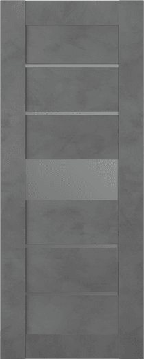 AVON 07-06 VETRO DARK URBAN BARN BELLDINNI MODERN INTERIOR DOOR - 2