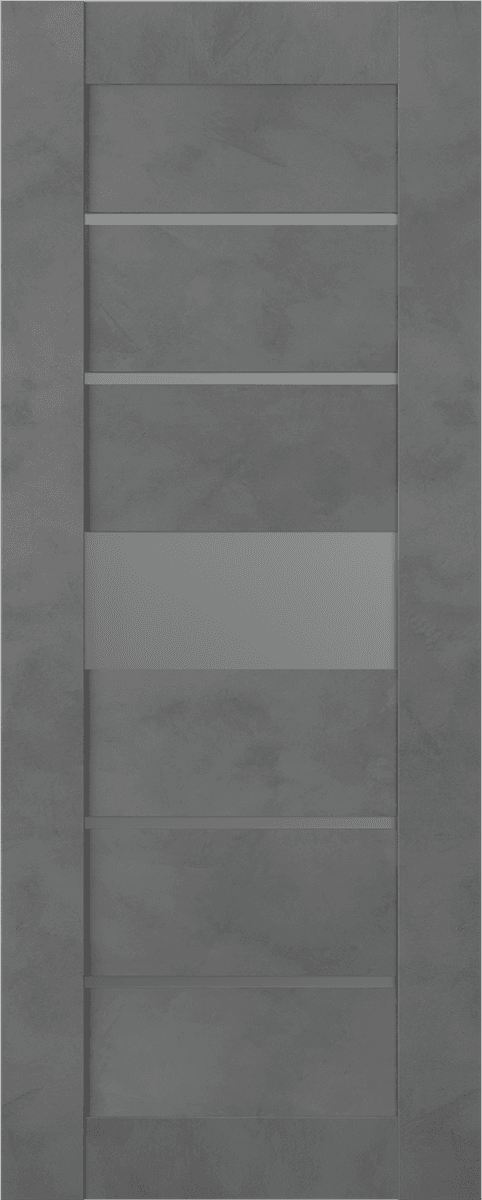 AVON 07-06 VETRO DARK URBAN BARN BELLDINNI MODERN INTERIOR DOOR - 2