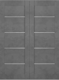 AVON 07 4H DARK URBAN DOUBLE BELLDINNI MODERN INTERIOR DOOR - 2